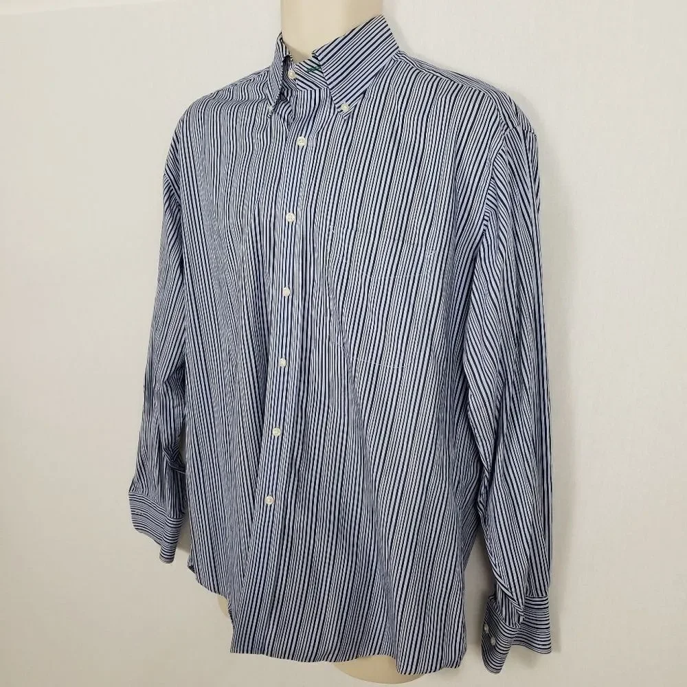 Tommy Hilfiger Striped Shirt  Men's Size XL Pocket